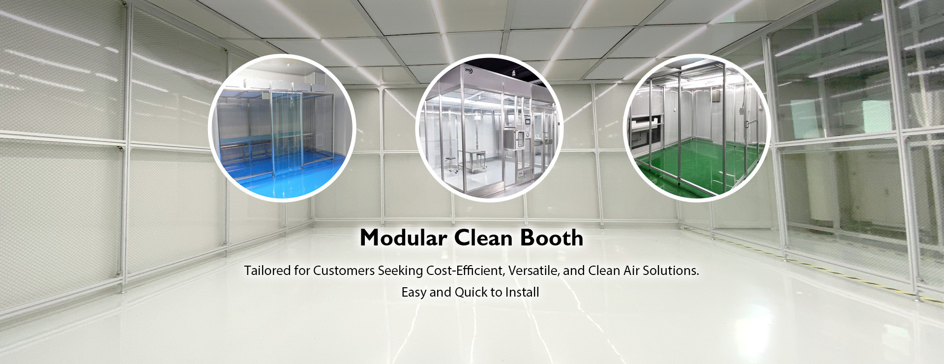 Modular Clean Booth